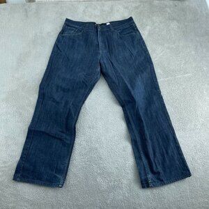 Rocawear Mens Regular Fit Blue Denim Jeans Size W40 5722